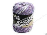 Lily Sugar'N Cream 4 Ply Knitting Wool Yarn 56.7g -2027 Spring Swirl